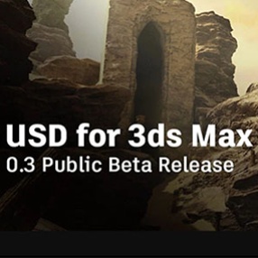 USD模型导入插件 for 3ds Max 2023